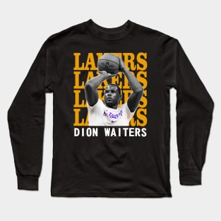 Los Angeles Lakers Dion Waiters Long Sleeve T-Shirt